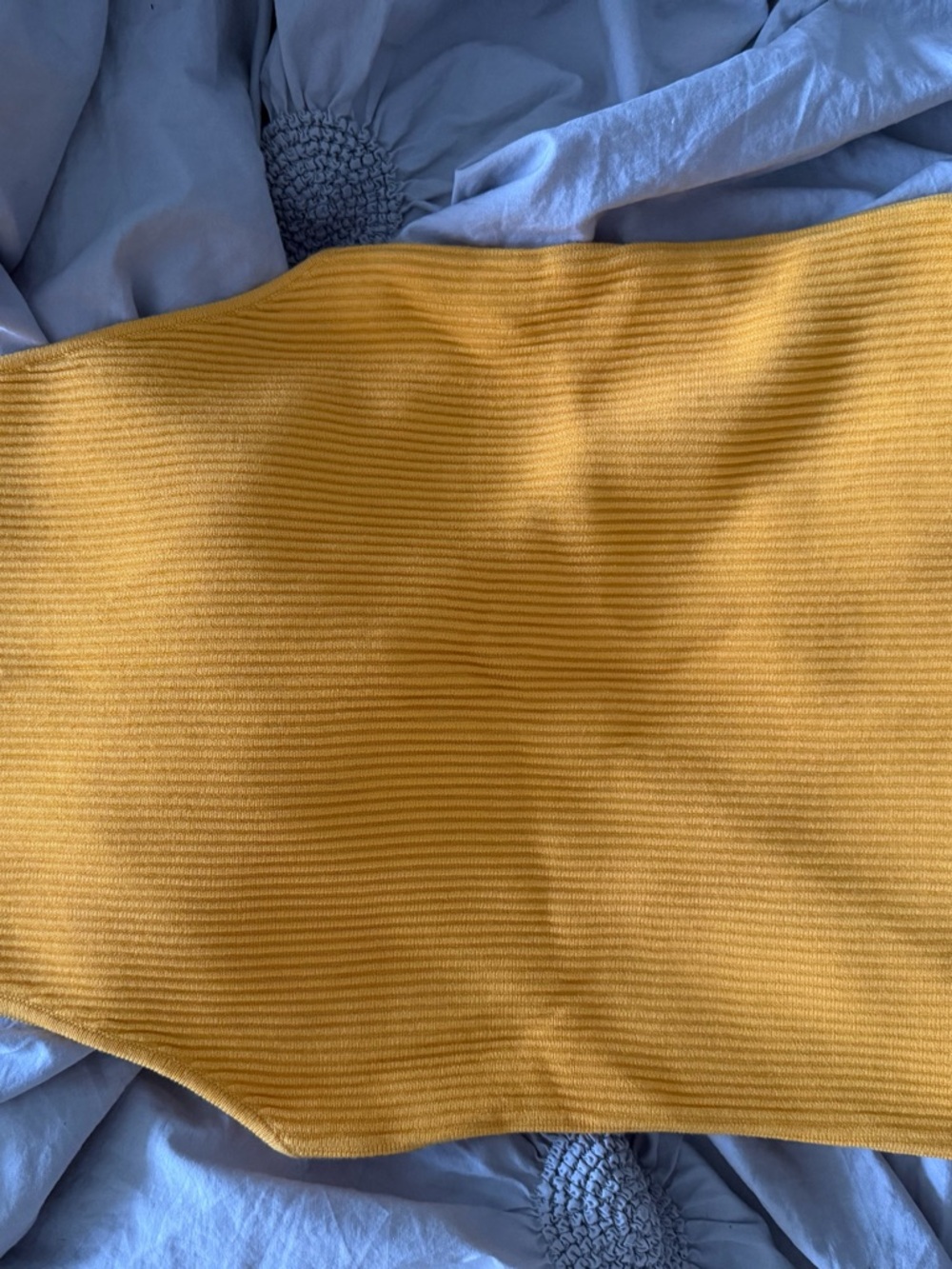 Banana Republic Mustard Ribbed Tank Top